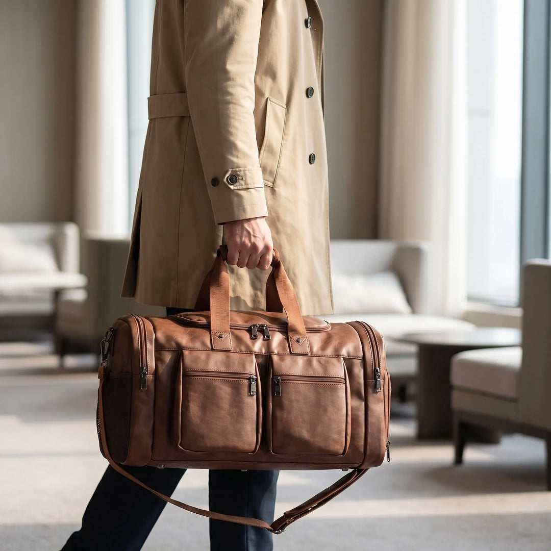 Water-Resistant Weekend Duffel Bag - Journek