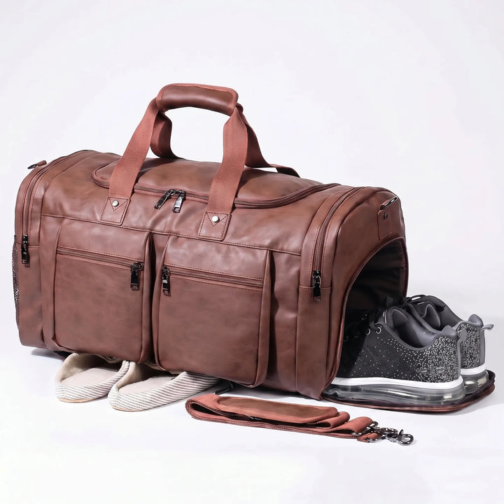 Water-Resistant Weekend Duffel Bag - Journek
