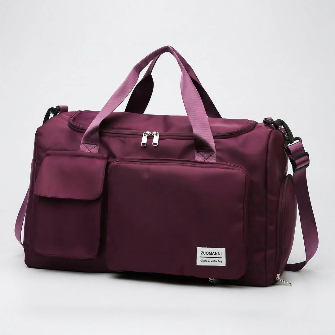 Water-Resistant Weekend Duffel Bag - Voyaflex