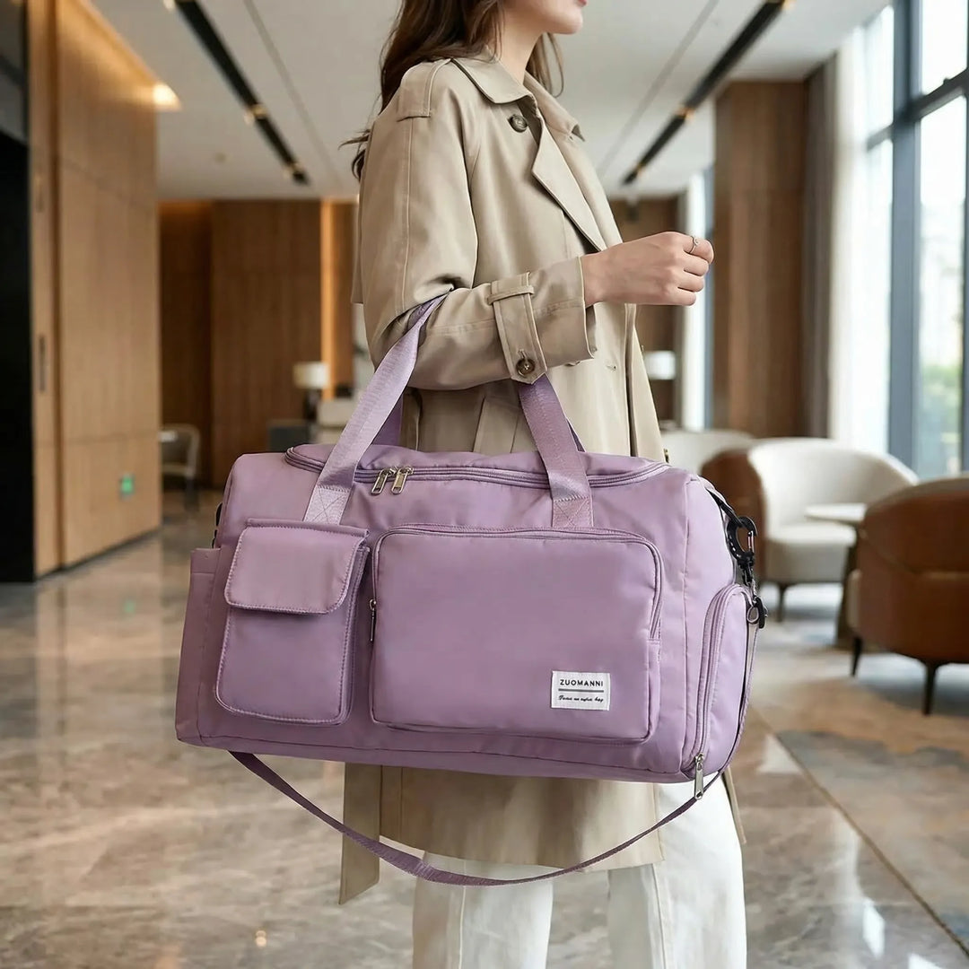 Water-Resistant Weekend Duffel Bag - Voyaflex