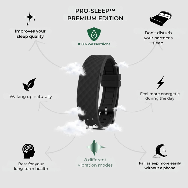 Silent Vibration Alarm Clock | Quiet Wake-Up | Adjustable Intensity 3