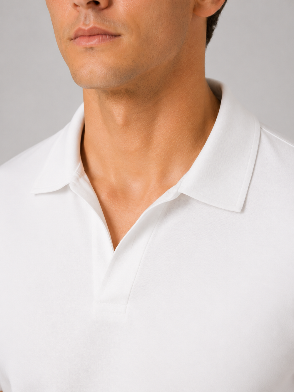 Men's Silky Touch Polo Shirt - Breathable Soft Solid Summer Top 2