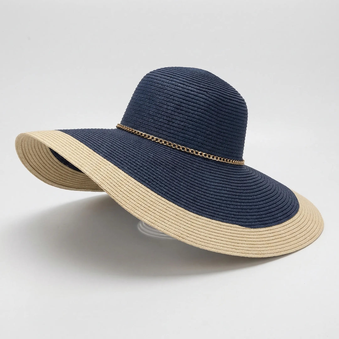 Wide-Brim Woven Summer Hat - ShadeLoom