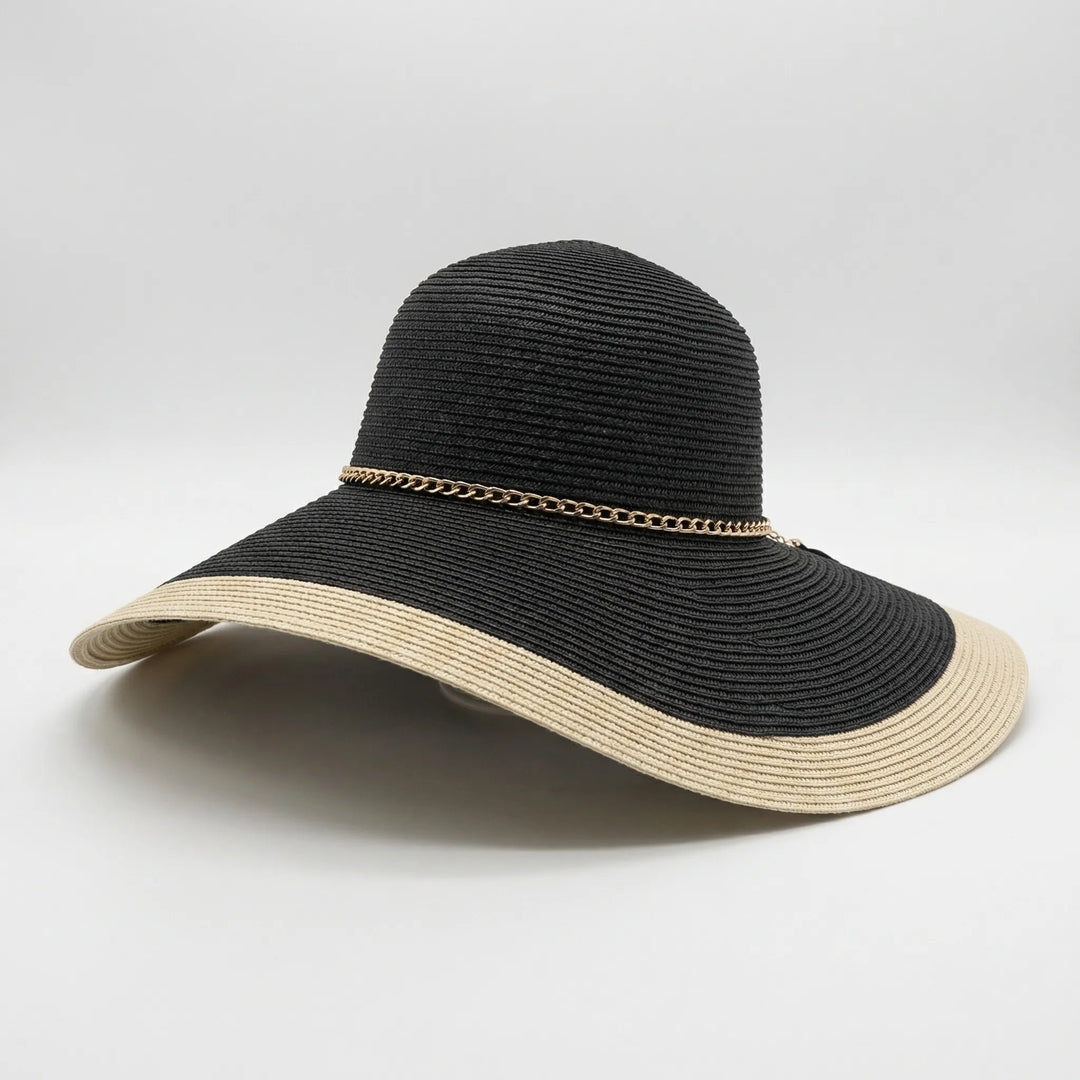 Wide-Brim Woven Summer Hat - ShadeLoom