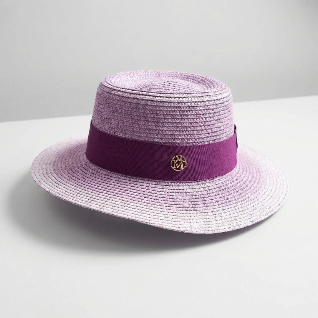 Wide Brim Boater Hat - Solwoven
