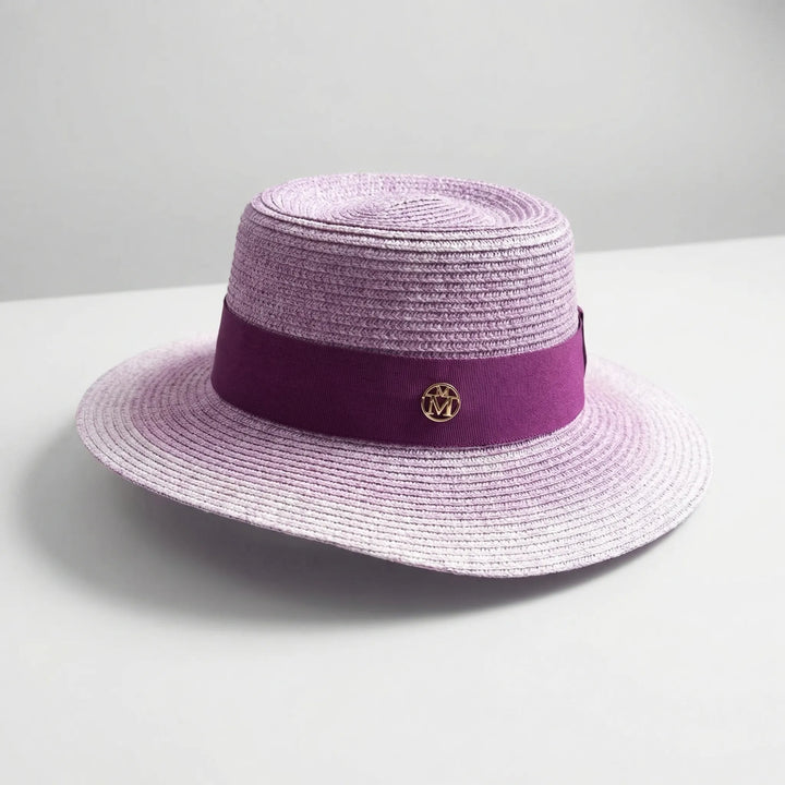 Wide Brim Boater Hat - Solwoven