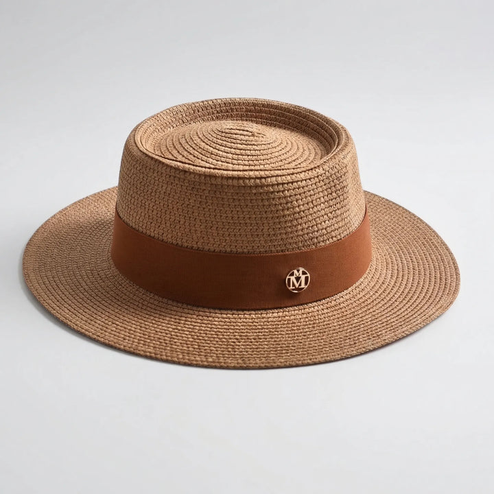 Wide Brim Boater Hat - Solwoven