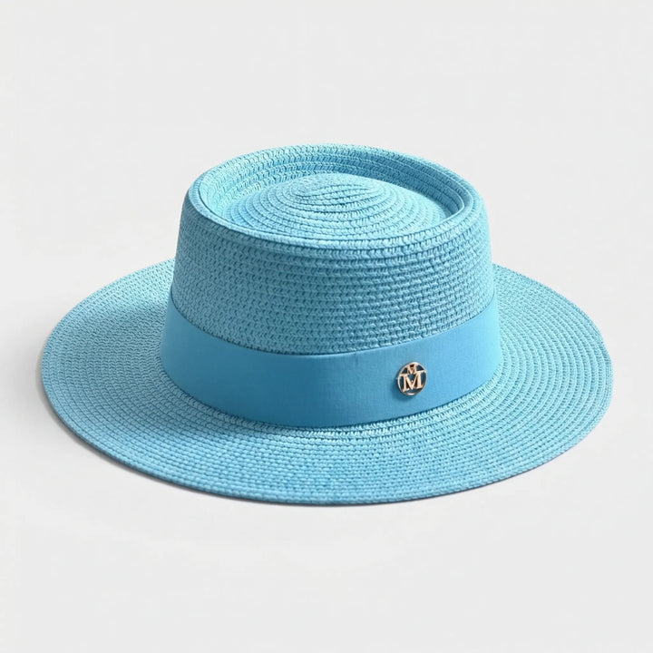 Wide Brim Boater Hat - Solwoven