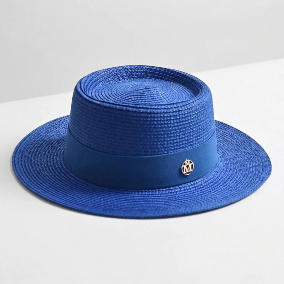 Wide Brim Boater Hat - Solwoven