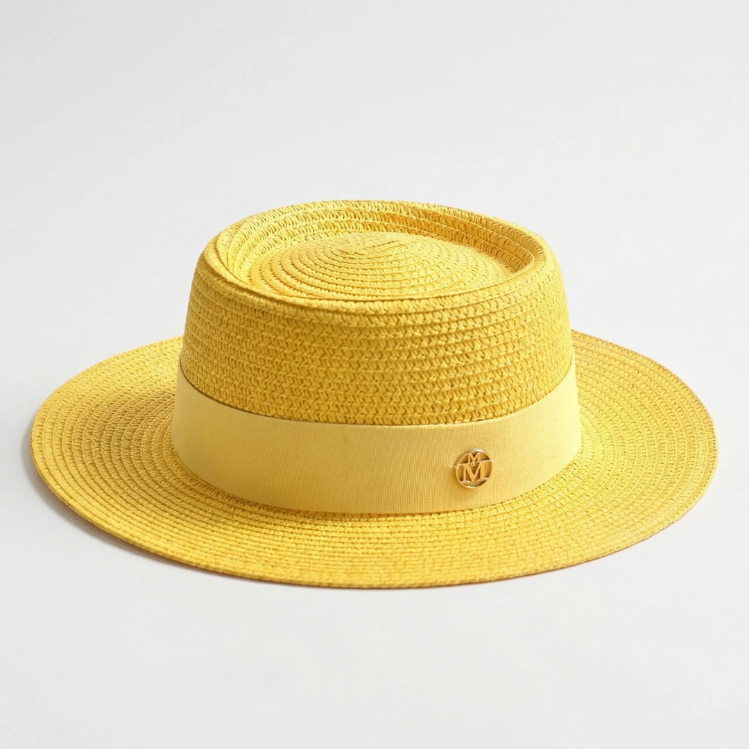 Wide Brim Boater Hat - Solwoven