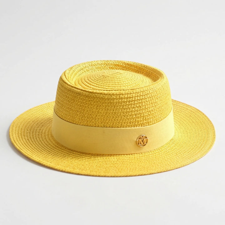 Wide Brim Boater Hat - Solwoven