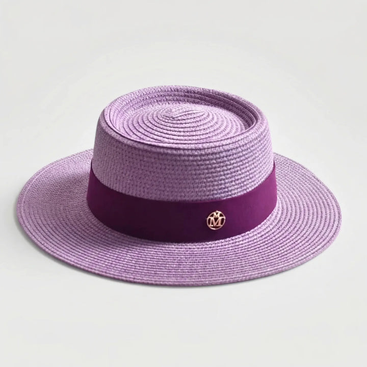 Wide Brim Boater Hat - Solwoven