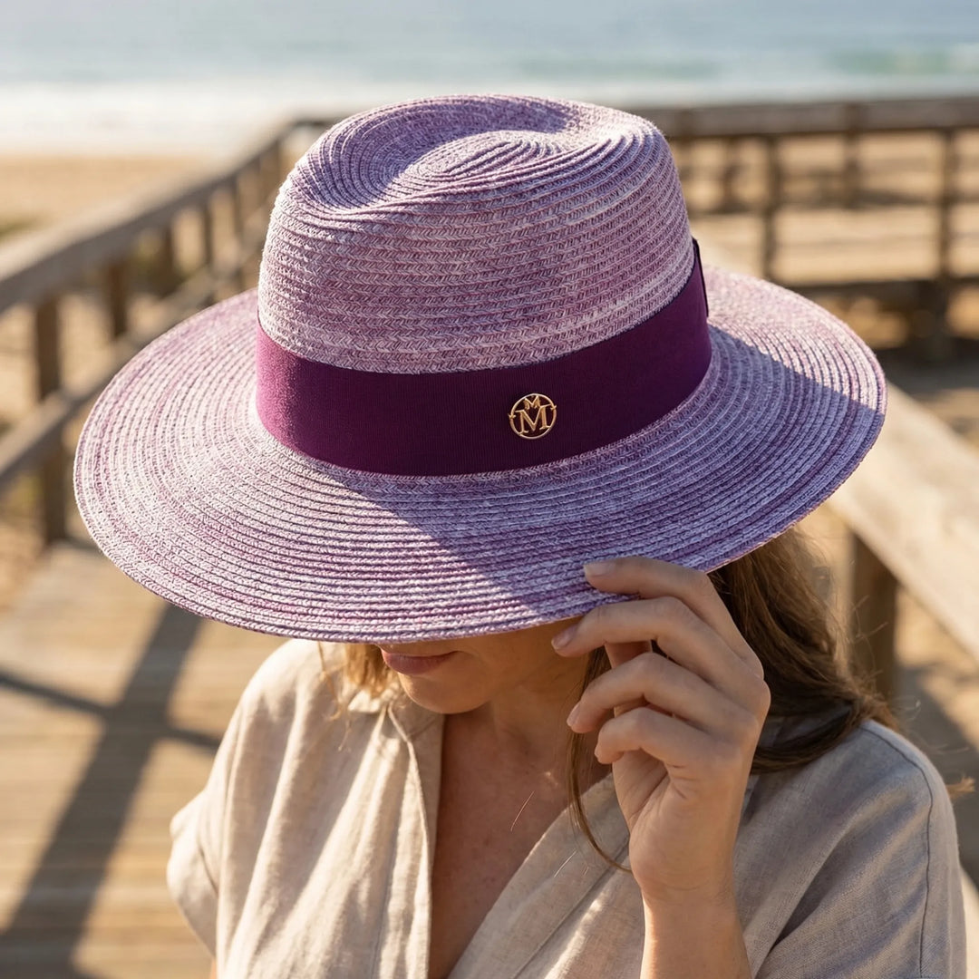 Wide Brim Boater Hat - Solwoven