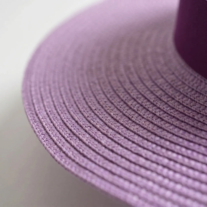 Wide Brim Boater Hat - Solwoven