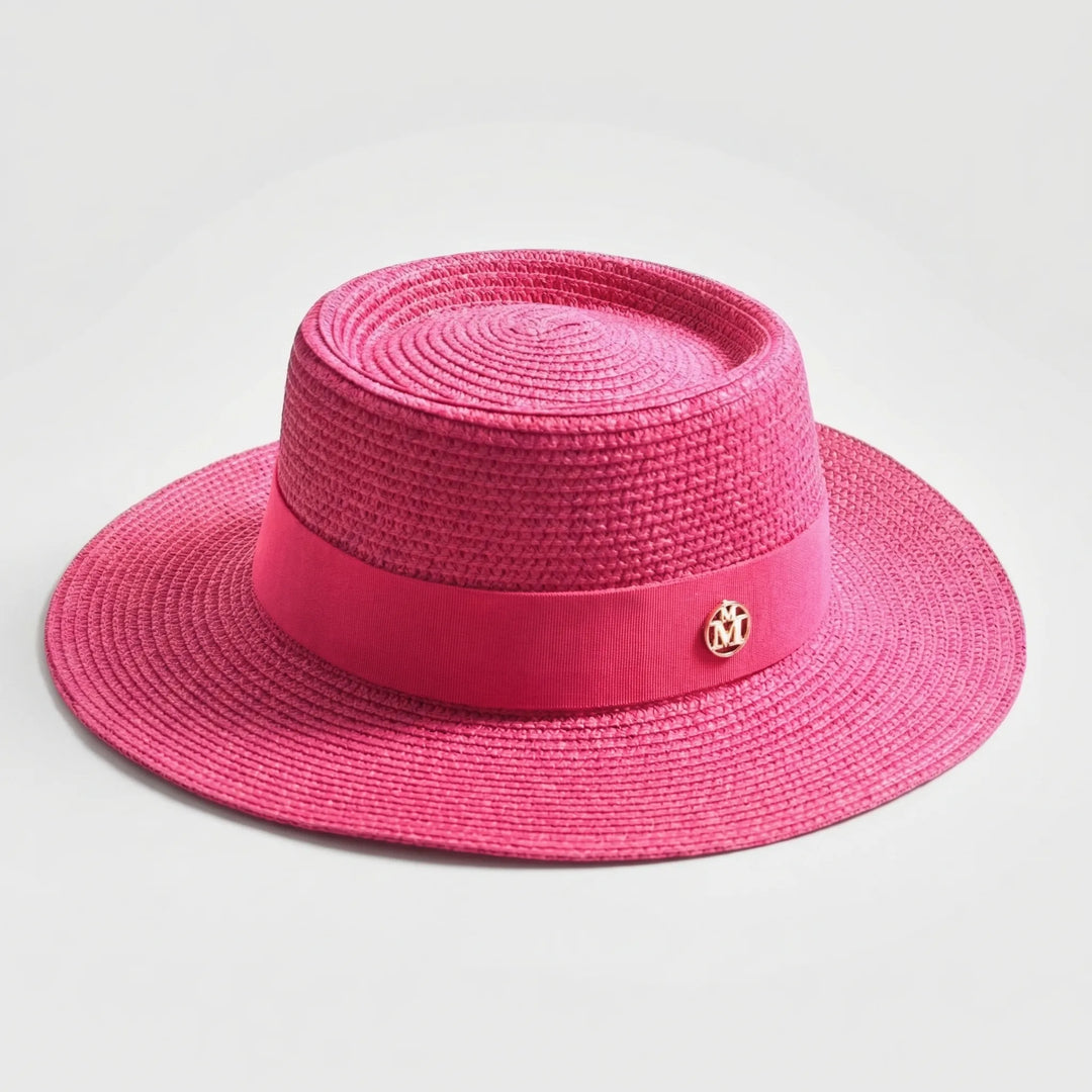 Wide Brim Boater Hat - Solwoven