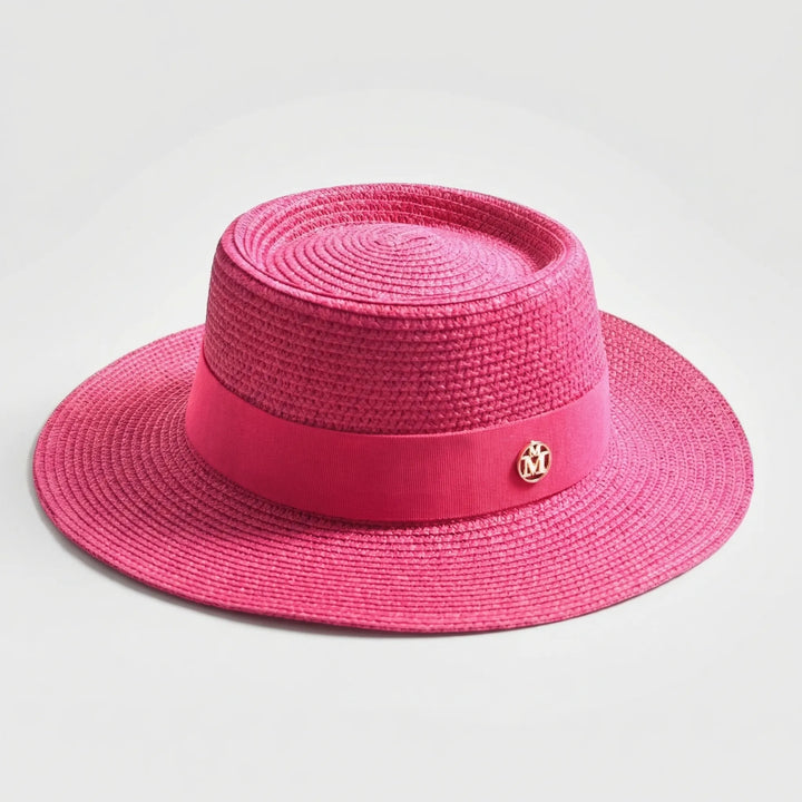Wide Brim Boater Hat - Solwoven