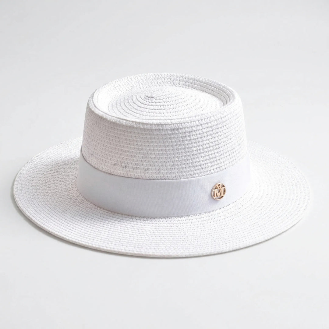 Wide Brim Boater Hat - Solwoven