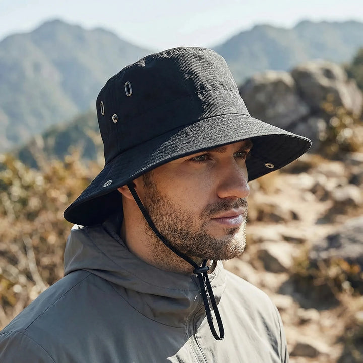 Wide Brim Bucket Hat - Brimlyte