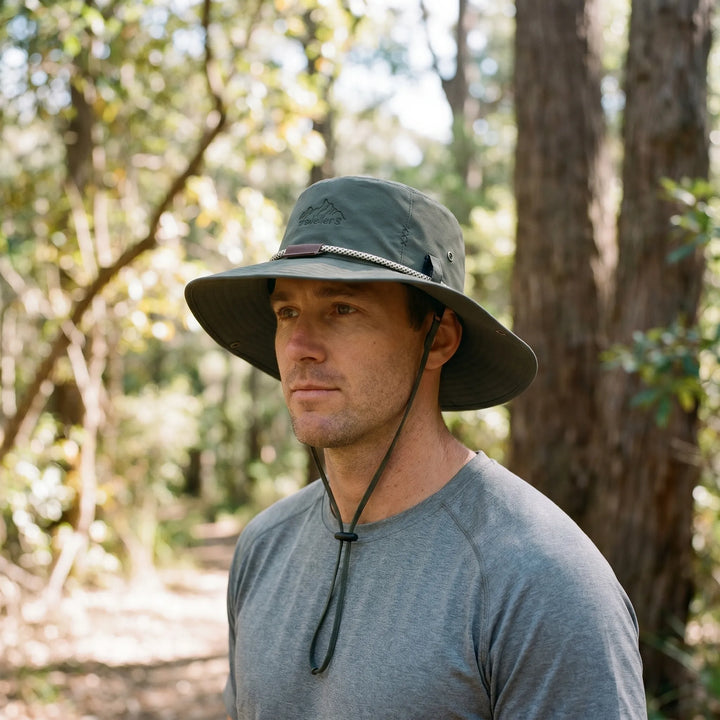 Wide Brim Bucket Hat - Brimova