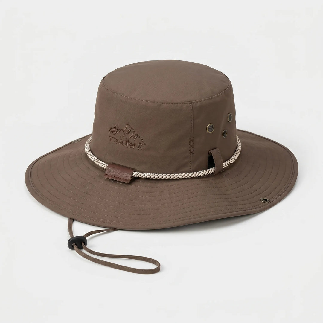 Wide Brim Bucket Hat - Brimova
