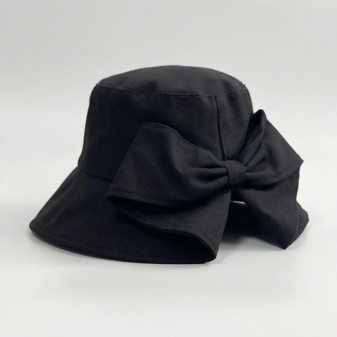 Wide Brim Bucket Hat - Solbrim