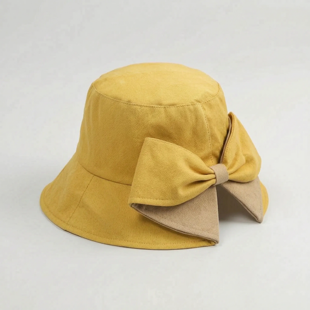 Wide Brim Bucket Hat - Solbrim