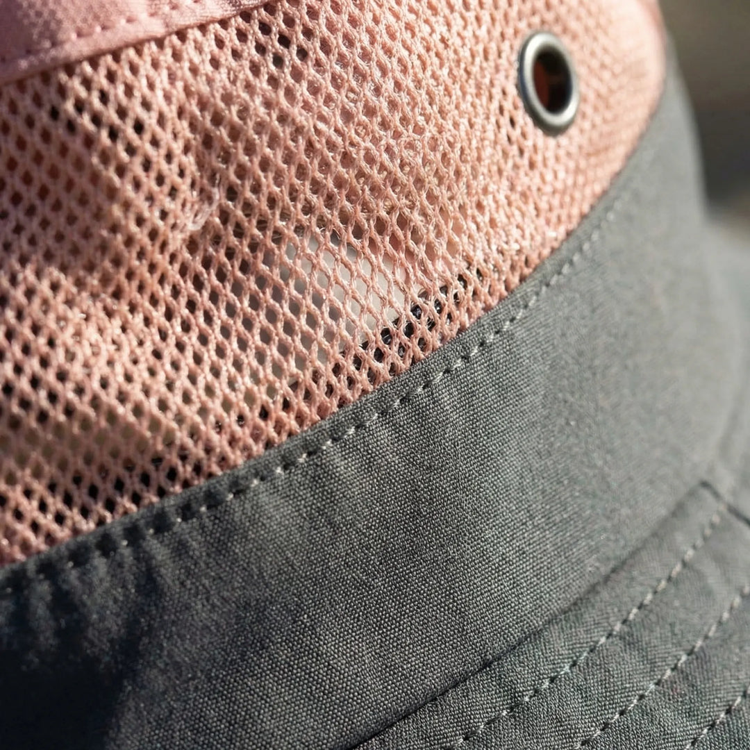 Wide Brim Bucket Hat - Solbrim