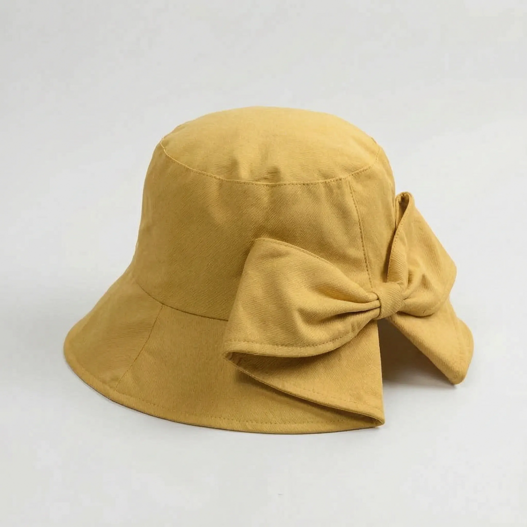Wide Brim Bucket Hat - Solbrim