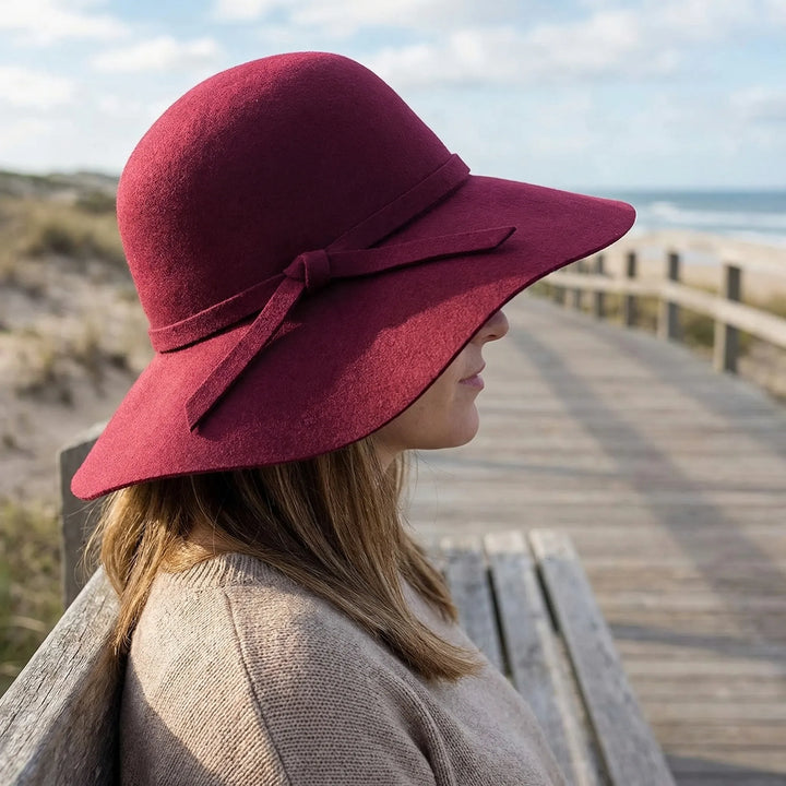 Wide Brim Floppy Hat - Cadori