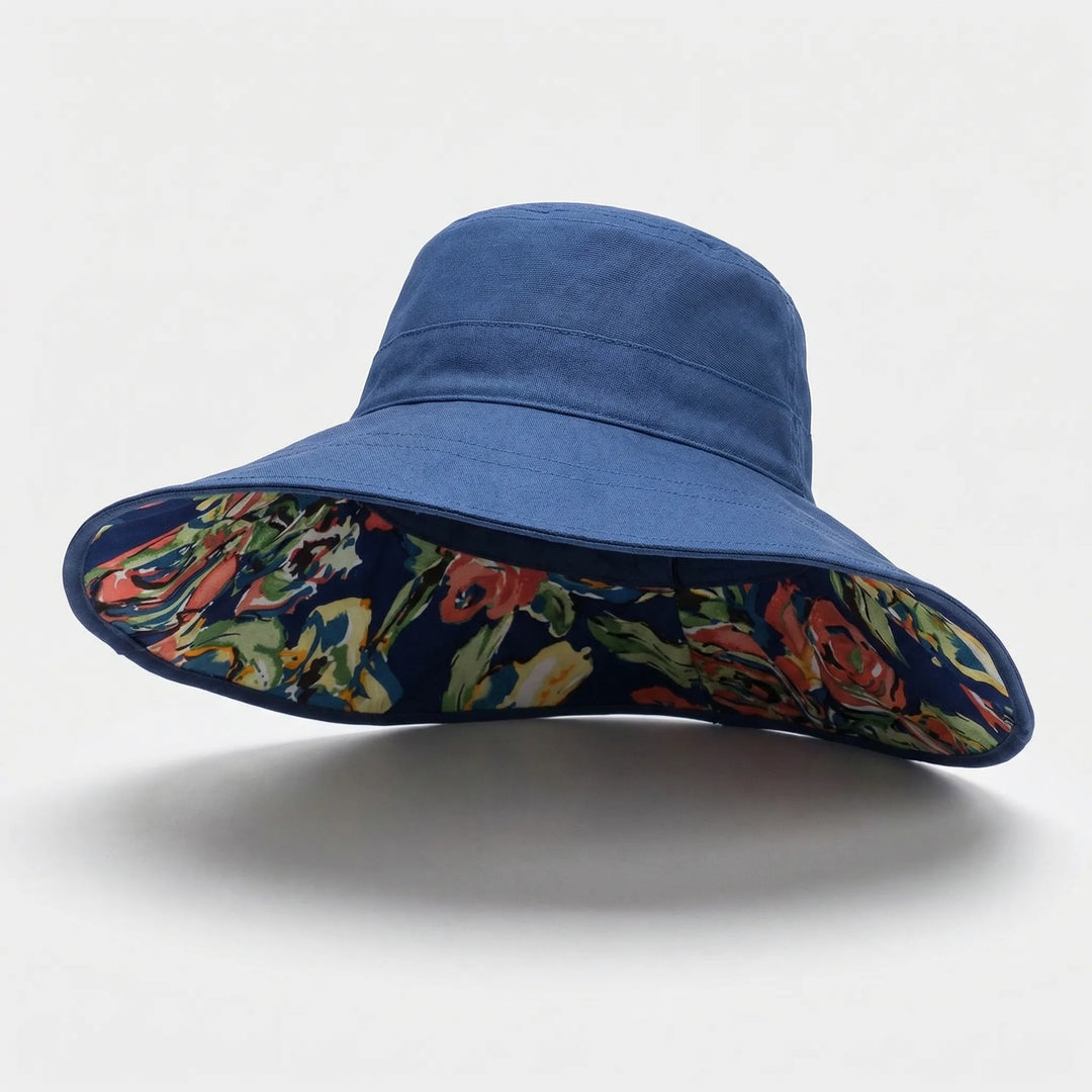 Wide Brim Floppy Hat - Floribrim