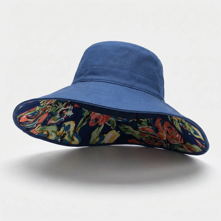Wide Brim Floppy Hat - Floribrim