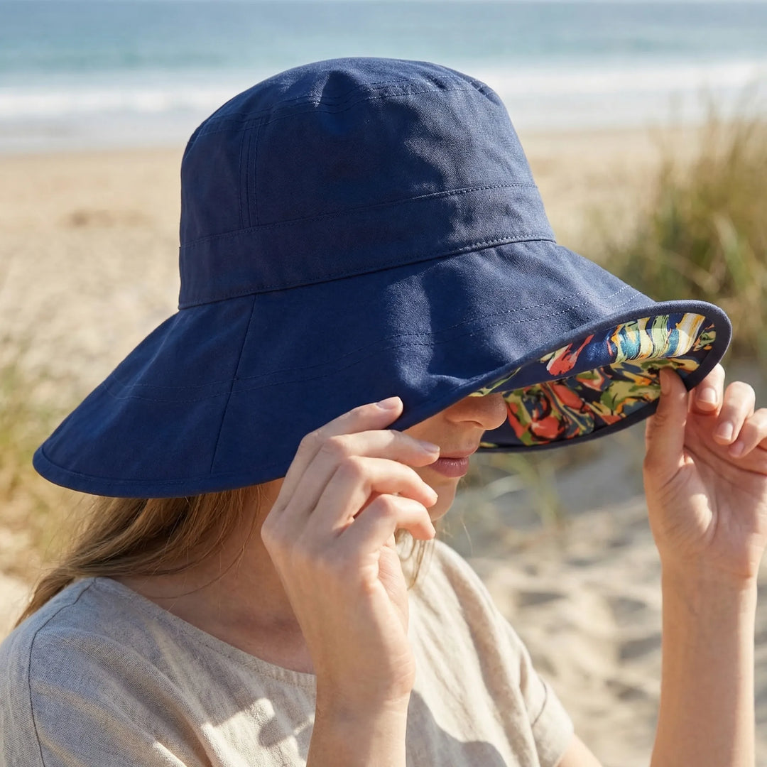 Wide Brim Floppy Hat - Floribrim