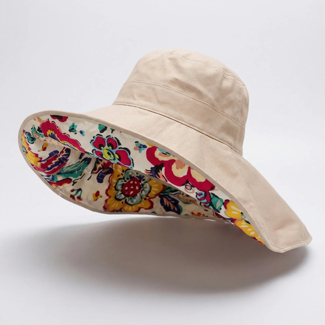 Wide Brim Floppy Hat - Floribrim