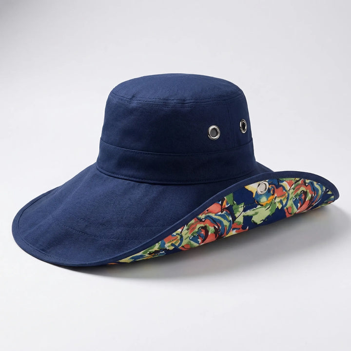 Wide Brim Floppy Hat - Floribrim
