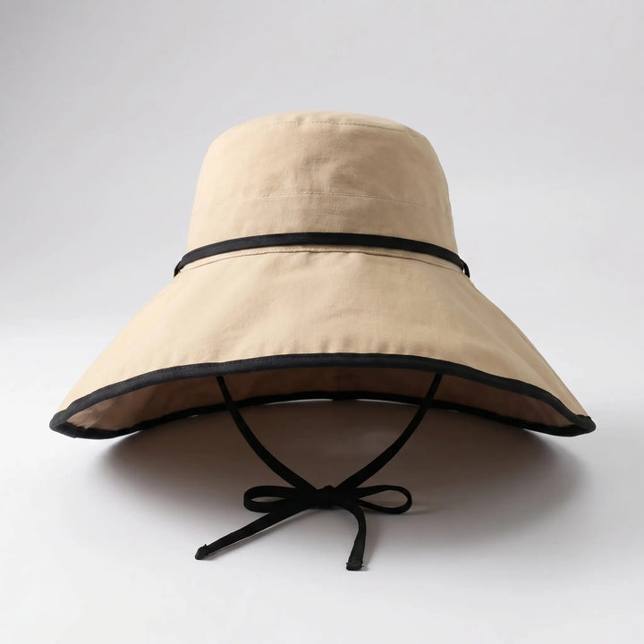 Wide Brim Foldable Sun Hat - Solmira