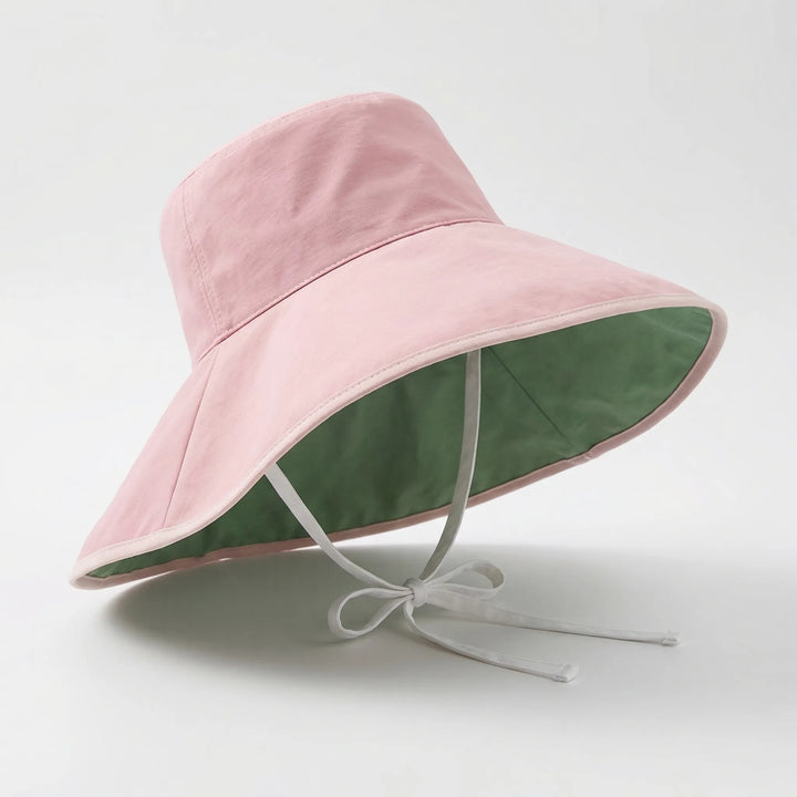 Wide Brim Foldable Sun Hat - Solmira