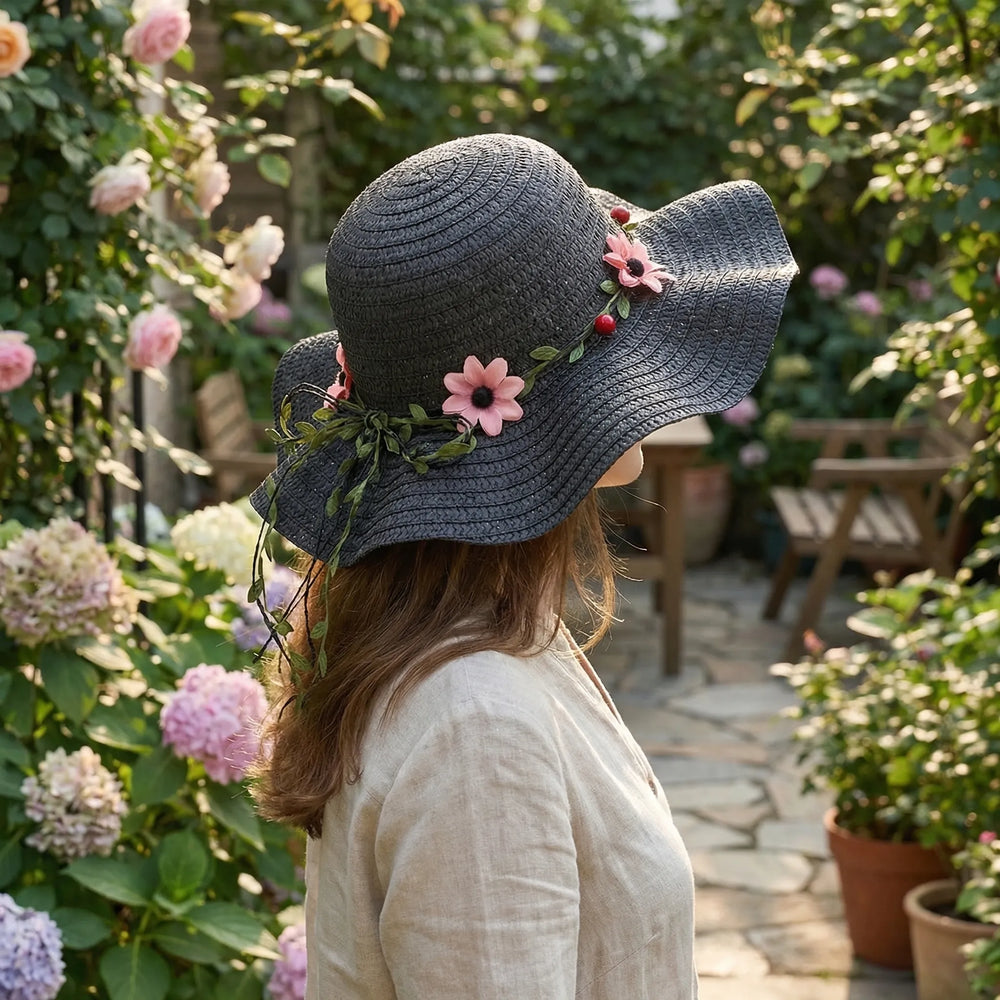 Wide Brim Sun Hat - Bohova