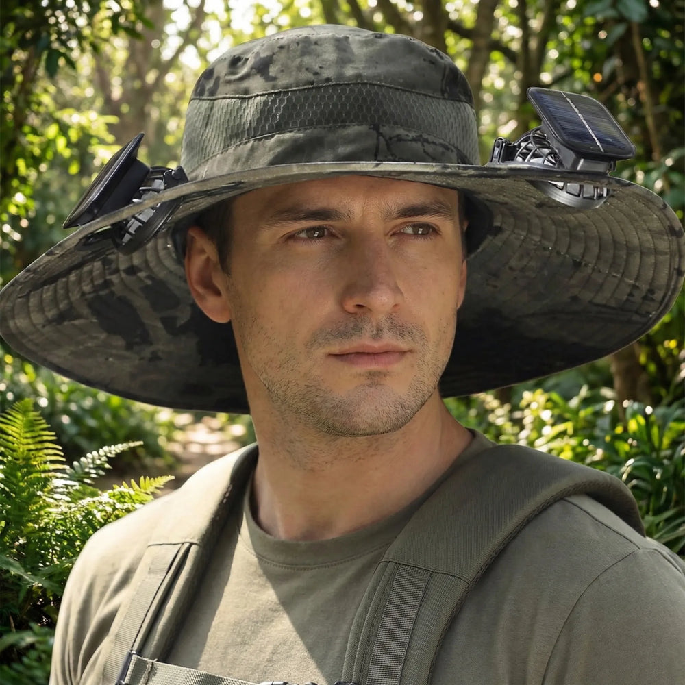 Wide Brim Sun Hat - Breezifit