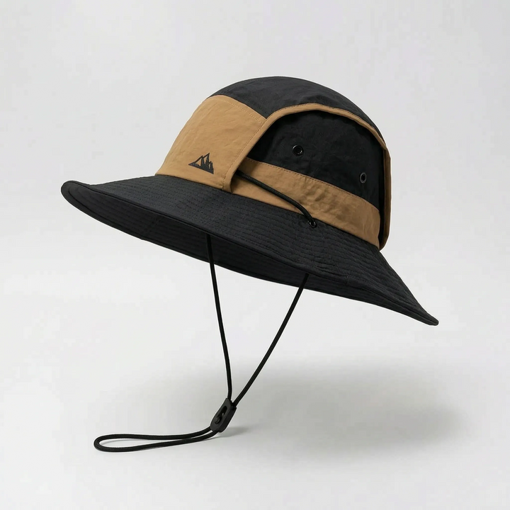 Wide Brim Sun Hat - Solbrim