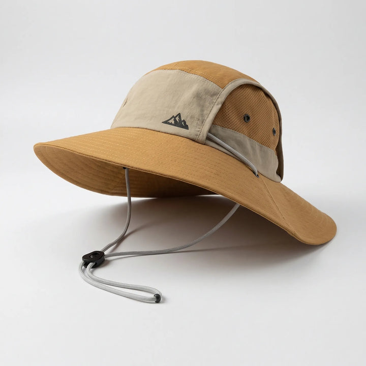 Wide Brim Sun Hat - Solbrim