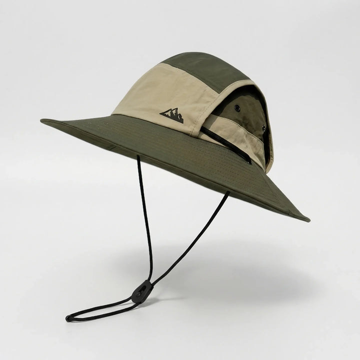 Wide Brim Sun Hat - Solbrim