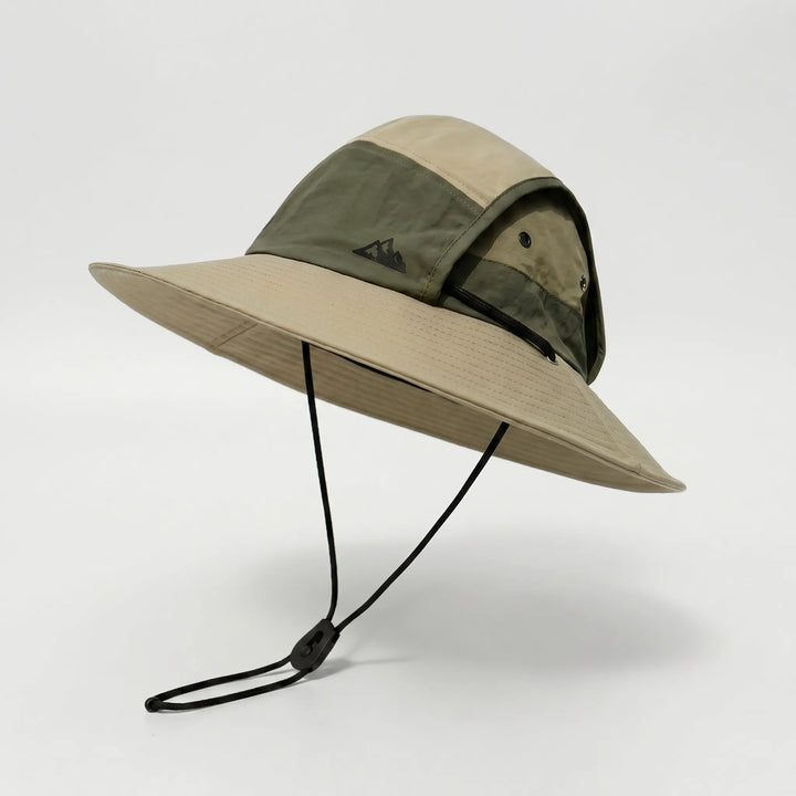 Wide Brim Sun Hat - Solbrim
