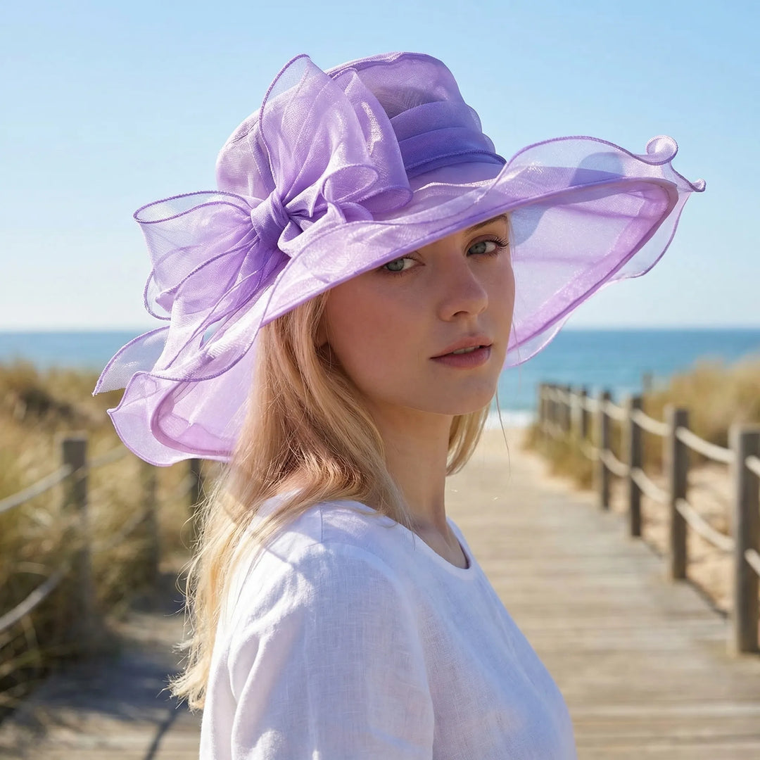 Wide Brim Sun Hat - SunBlossom