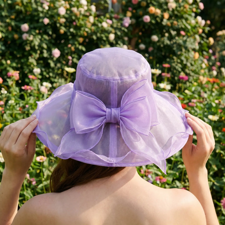 Wide Brim Sun Hat - SunBlossom