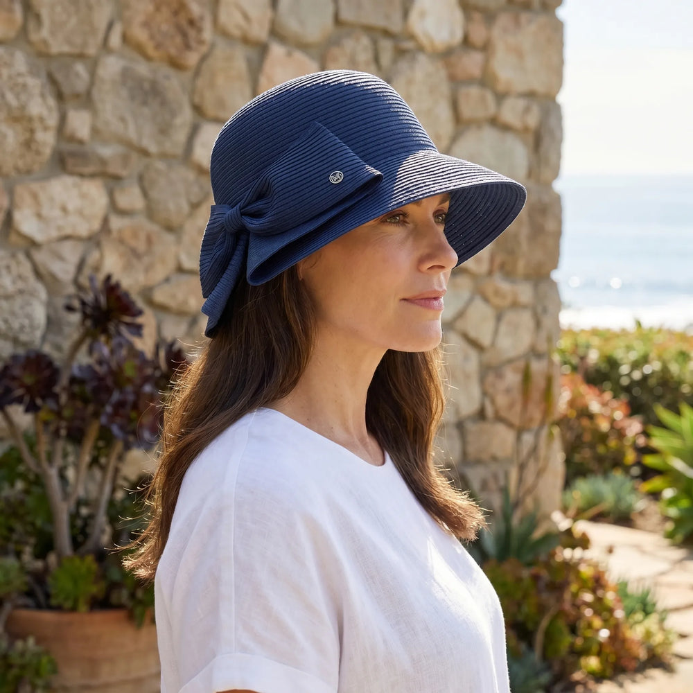 Wide Brim Woven Sun Hat - Brelleux