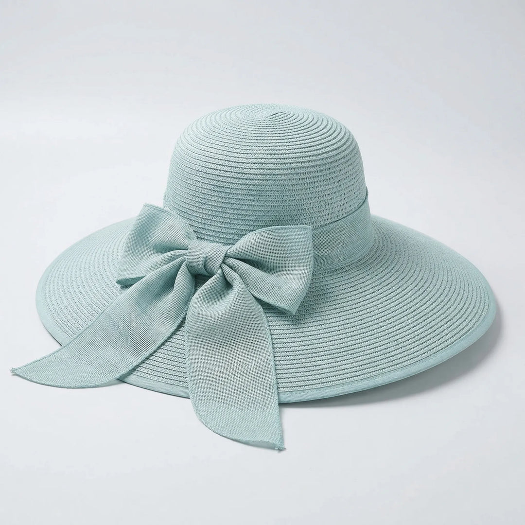 Wide Brim Woven Sun Hat - Solarix