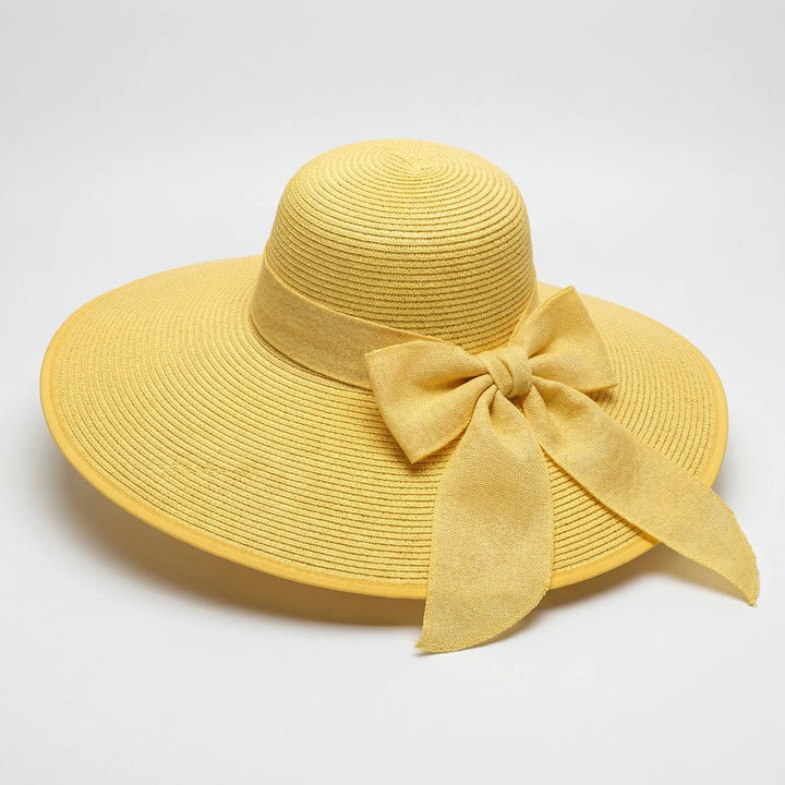 Wide Brim Woven Sun Hat - Solarix