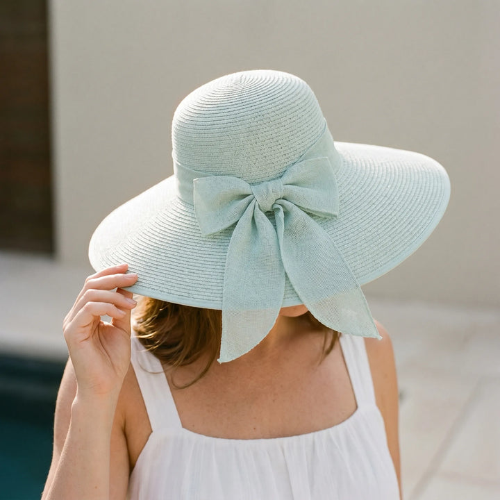 Wide Brim Woven Sun Hat - Solarix