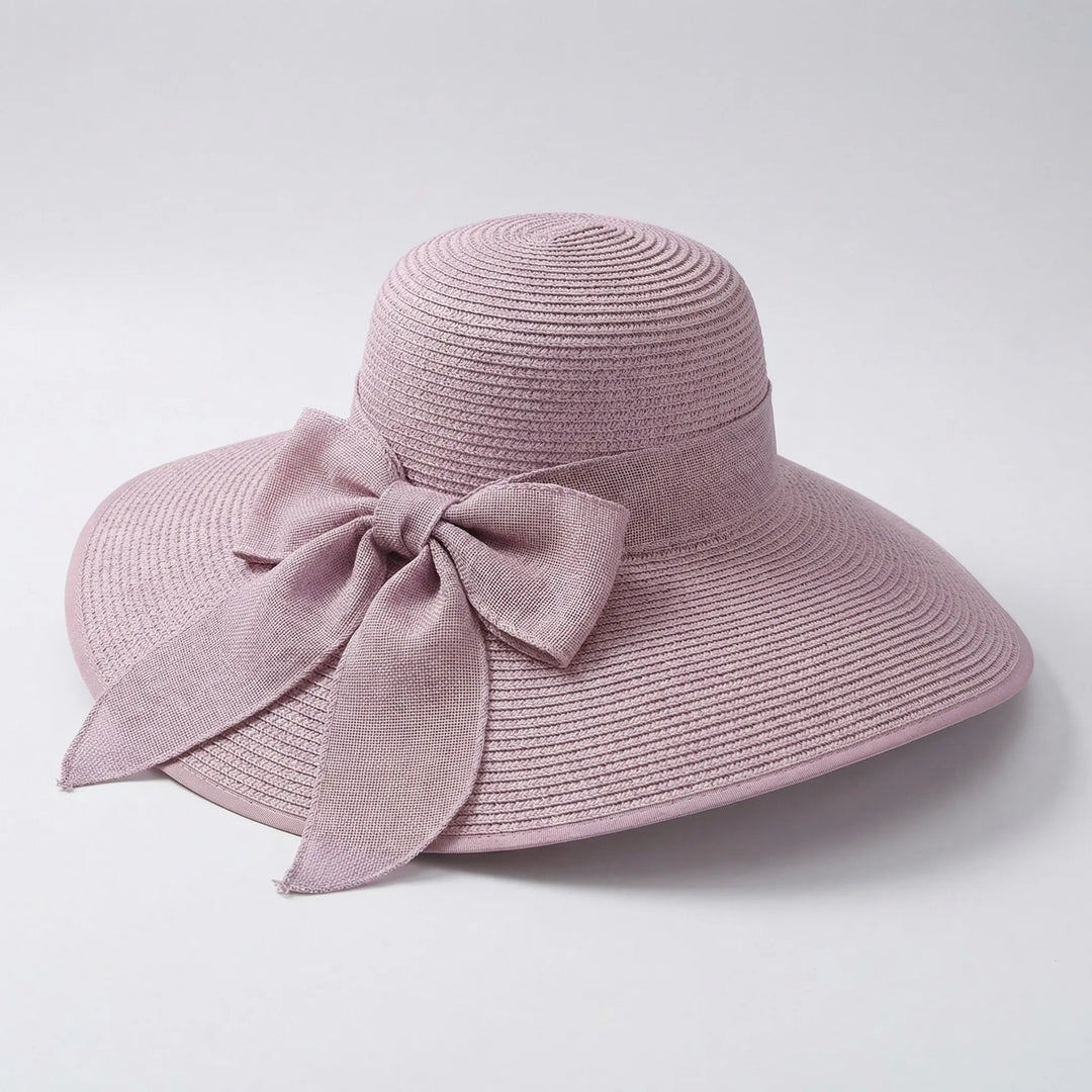 Wide Brim Woven Sun Hat - Solarix