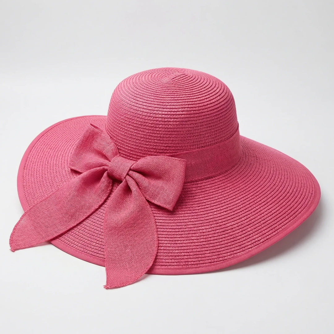 Wide Brim Woven Sun Hat - Solarix